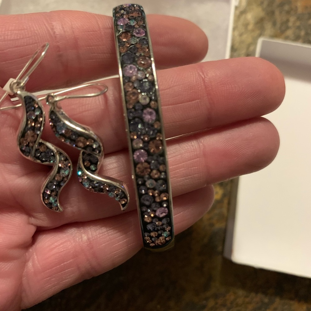 Bracelet and Earrings